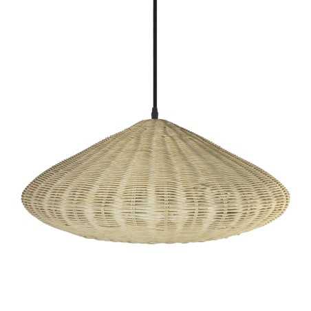 Pendente simples HARDY de vime E27 LED cores