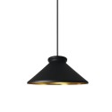 Pendente simples CHAON em metal E27 LED cores