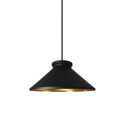 Pendente simples CHAON em metal E27 LED cores