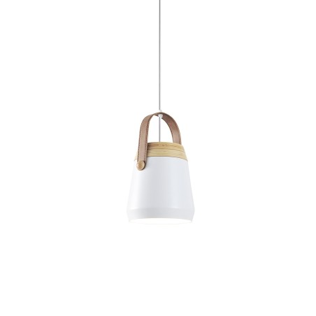 Pendente simples ISLOU em alumínio E27 LED cores