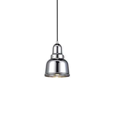 Pendente simples FOSSE de metal E27 LED cores