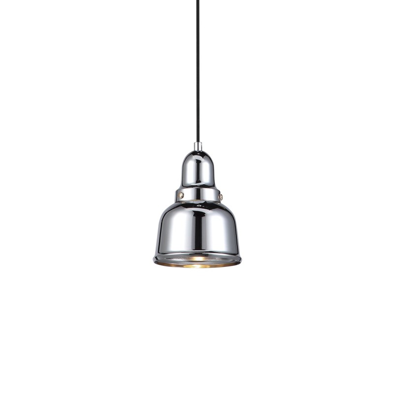 Pendente simples FOSSE de metal E27 LED cores