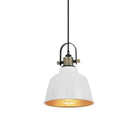 Pendente simples MOUSSOU em ferro E27 LED cores