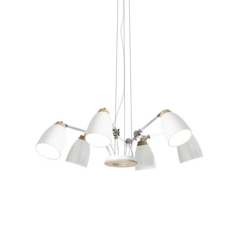 Pendente múltiplo de madeira NICOT LED E27