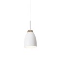 Pendente simples de madeira TRACE E27 LED cores