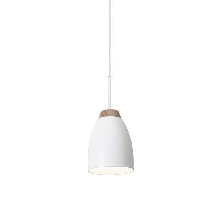 Pendente simples de madeira TRACE E27 LED cores