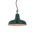 Pendente simples CONGE em metal E27 LED cores.