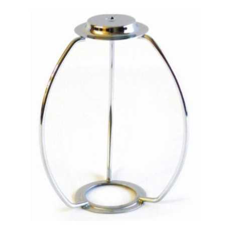 Estrutura de metal para fabricar lâmpadas 150mm de altura