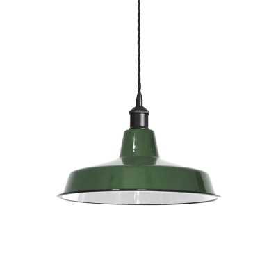 Pendente simples RADEN em ferro E27 LED cores