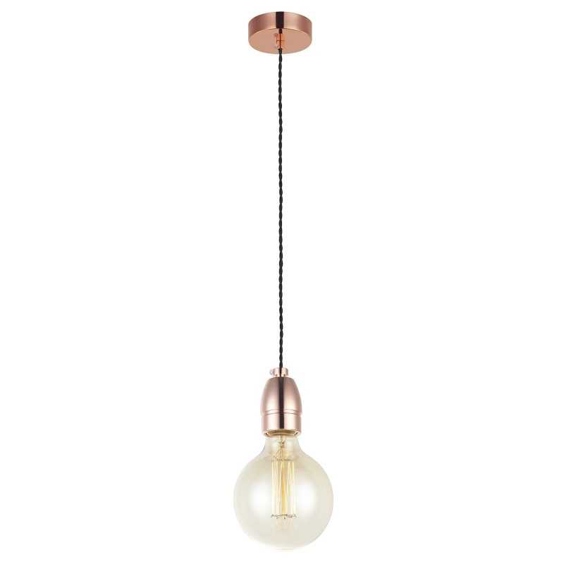 Pendente simples LIVET em metal E27 LED