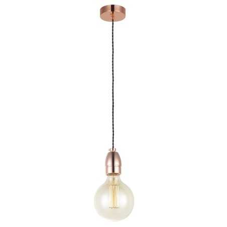 Pendente simples LIVET em metal E27 LED