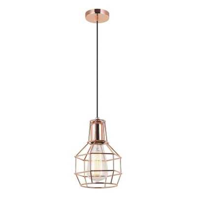 Pendente simples BOAST em ferro E27 LED