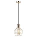 Pendente simples BOAST em ferro E27 LED