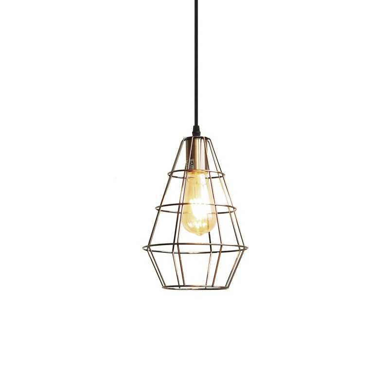 Pendente simples JOANY em metal E27 LED