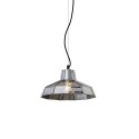Pendente simples MUZON de cristal LED E27 em cores.