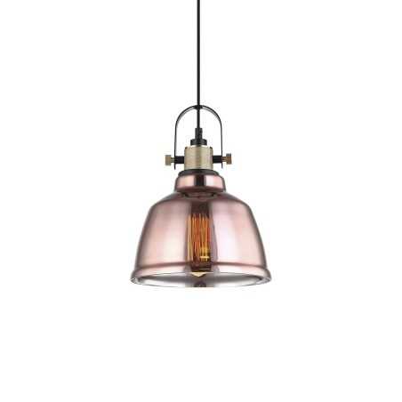 Pendente simples SAUGY em metal E27 LED cores