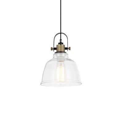 Pendente simples SAUGY em metal E27 LED cores