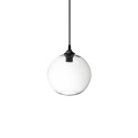 Pendente simples NEUZY em cristal LED E27 cores