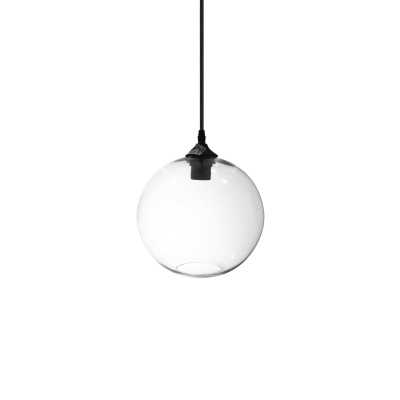 Pendente simples NEUZY em cristal LED E27 cores