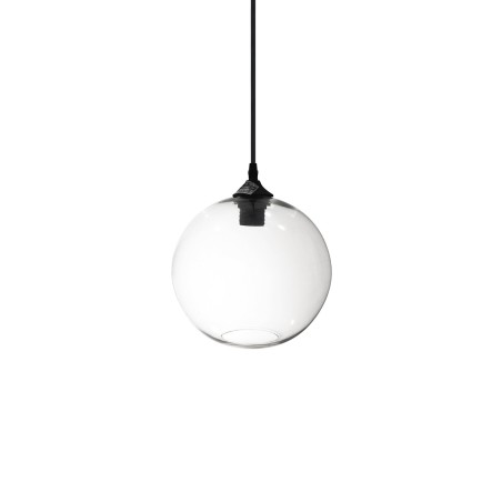 Pendente simples NEUZY em cristal LED E27 cores