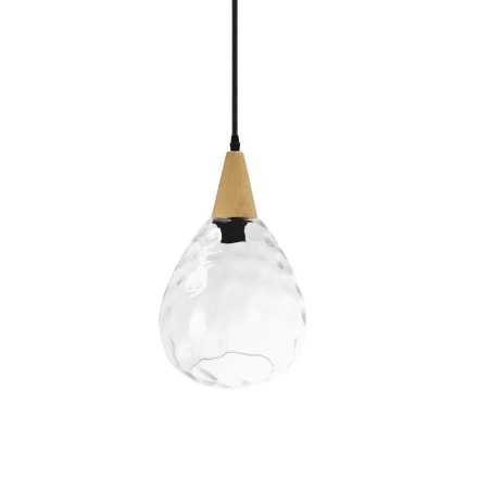 Pendente simples HAYON em vidro LED E27 cores