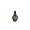 Pendente simples SAULX em madeira E27 LED