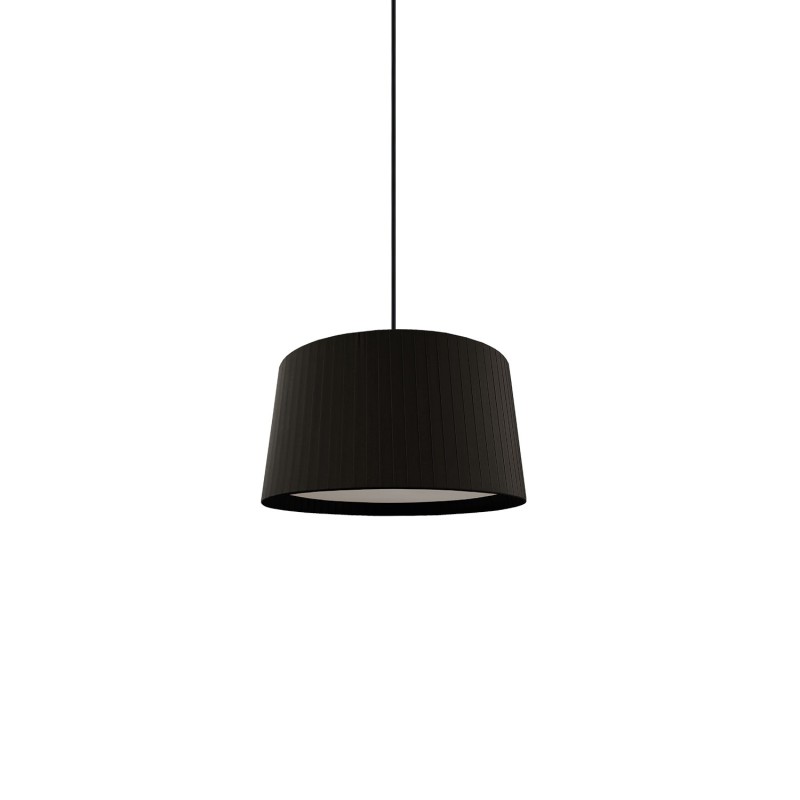 Pendente simples MILHA em tecido E27 LED