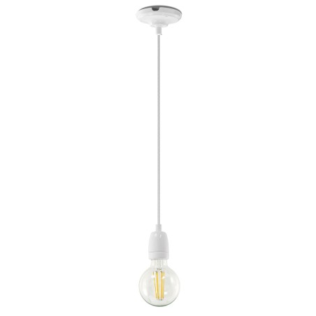 Pendente simples RAUST em cerâmica E27 LED