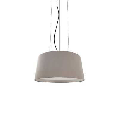 Pendente simples GARES em ferro com LED E27
