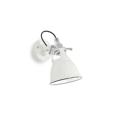 Aplique de parede BIRAN em ferro E27 LED