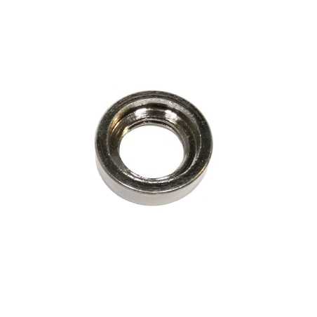 Encaixe rosqueado cromado de 16mm de diâmetro para tubo de 12mm.