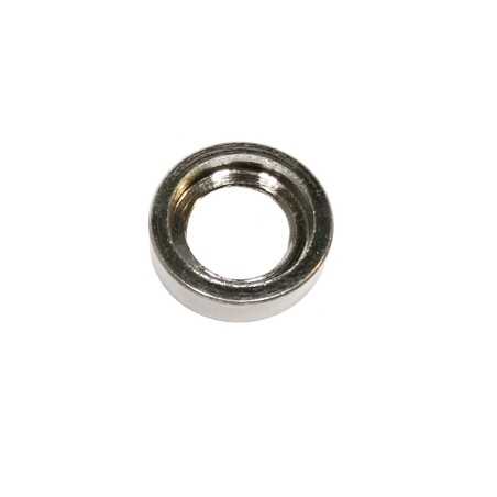 Trava passante cromado de 16mm de diâmetro para tubo de 12mm.