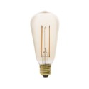 Lâmpada LED vintage em forma de pêra E27 4W 400Lm, vidro âmbar.