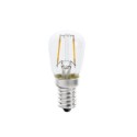 Lâmpada pequena de rosca E14 LED 1W 120lm luz quente