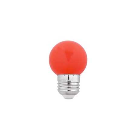 Lâmpada LED esférica vermelha para grinalda 1