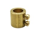Prisioneiro de metal latonado com parafusos para tubo de 10.