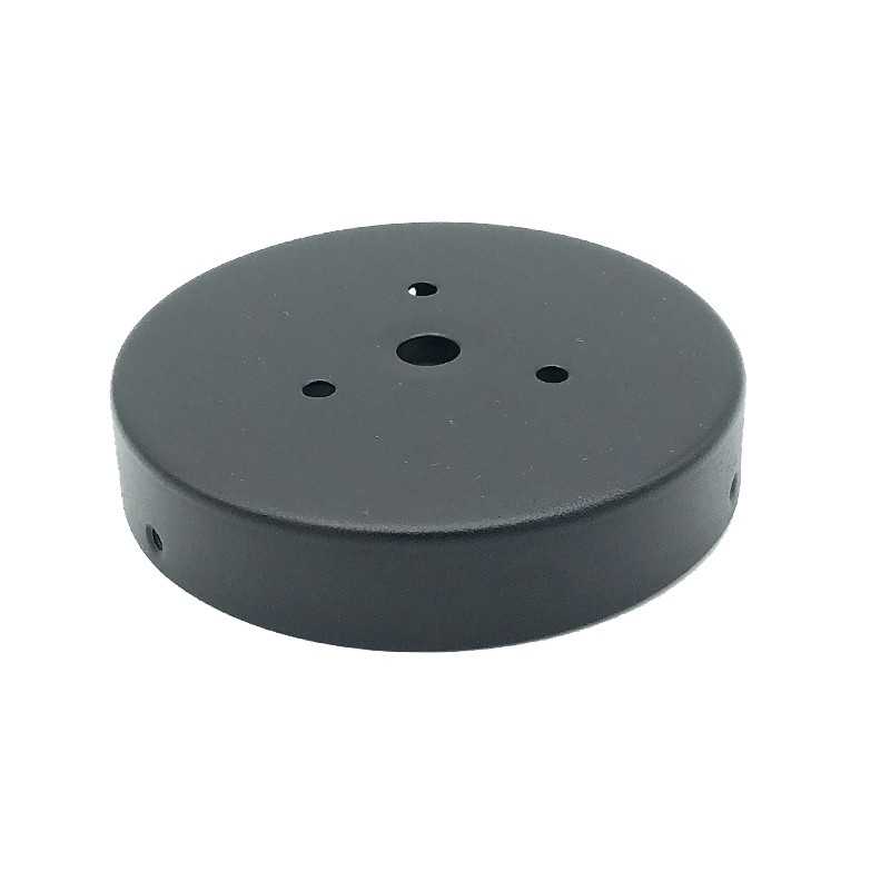 Balão preto de 86mm x 18mm com parafusos.