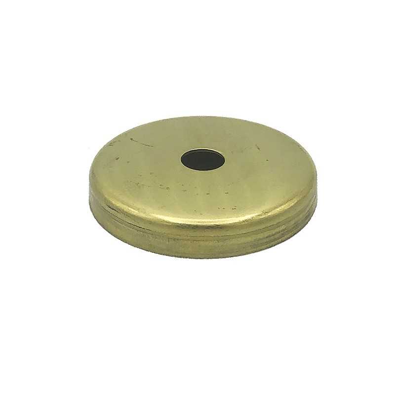 Tampa para balões de latão 63mm de diâmetro x 10mm