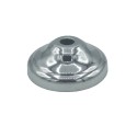 Tampa do globo de cobertura, moldura cromada, 64mm de diâmetro x 7mm.
