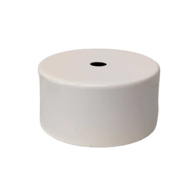 Tampa de globo branco de 57mm de diâmetro x 37mm.