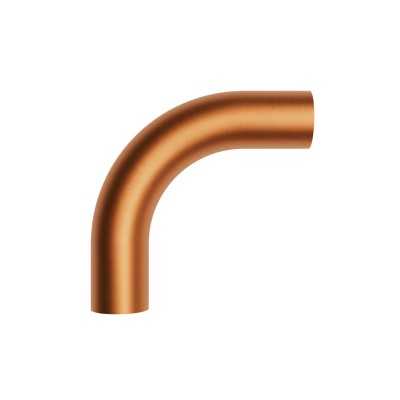 Braço tipo cotovelo de 50mm x 50mm x 13mm de diâmetro em várias cores.