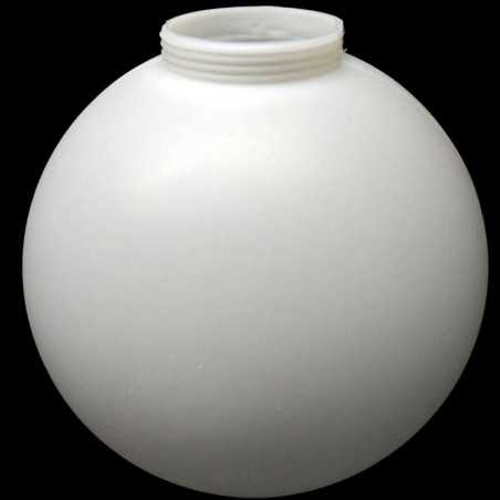 Bola globo de polietileno rosqueado para postes de luz e lâmpadas