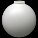 Bola globo de polietileno com encaixe de baioneta para postes de luz e lâmpadas.