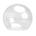Bola de policarbonato tipo três quartos transparente