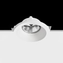 Foco de gesso de 160 mm de diâmetro x 126 mm de altura para AR111