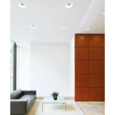 Foco de gesso de 160 mm de diâmetro x 126 mm de altura para AR111