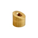 Taco de latão inclinação de 20º 22mm de diâmetro x 24mm de altura