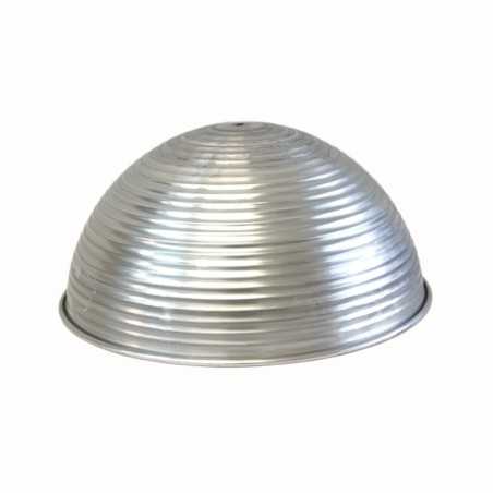 Campainha de alumínio ondulada 180mm de altura x 400mm de diâmetro.