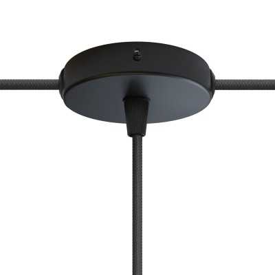 Base metálica cilíndrica mini para candeeiros com orifícios | ACESSORIOS CANDEEIROS