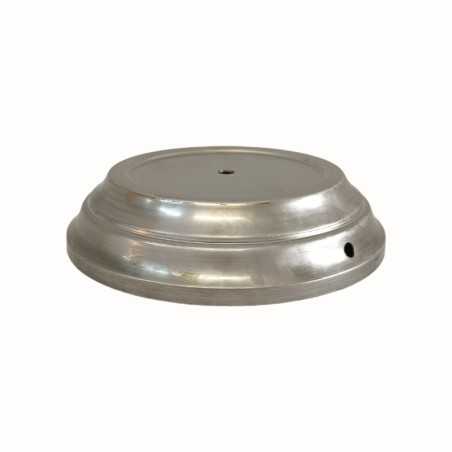 Base de ferro para lâmpadas 200mm de diâmetro x 44mm de altura